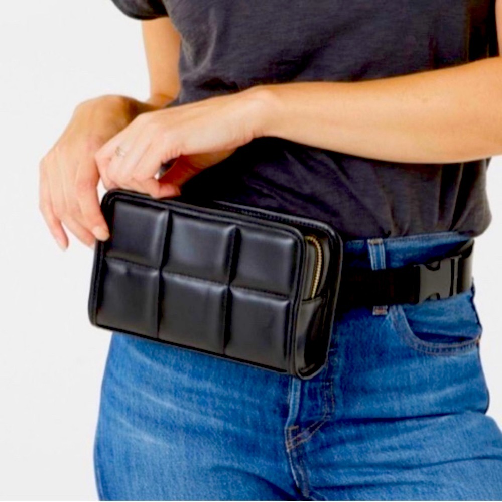 💥Amanda Uprichard
One Size Belt Bag💥Black 💥New 💥#AMANDA